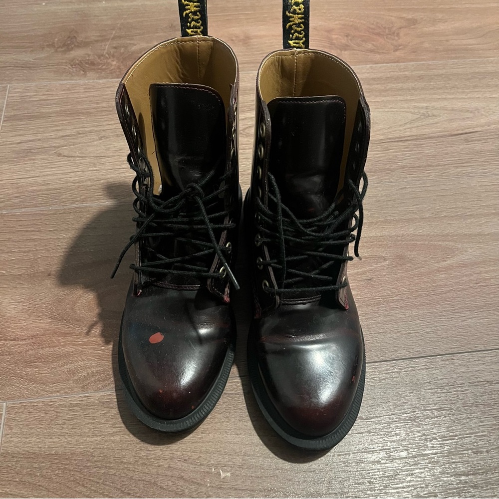 Dr. Martens Black Leather Boots